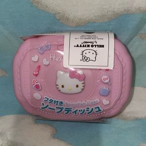 Hello Kitty Soap Dish and Hello Kitty Musubi Maker (Rice Ball Molding)